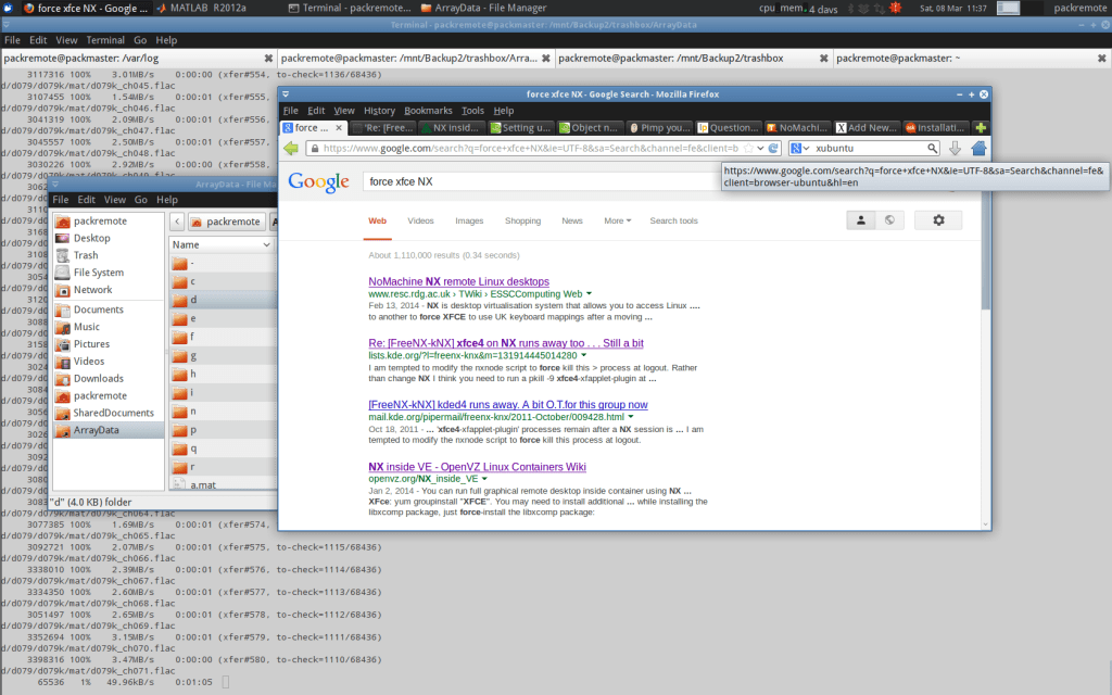 Ubuntu 12.10 with xfce